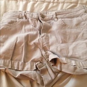 Khaki Shorts from H&M